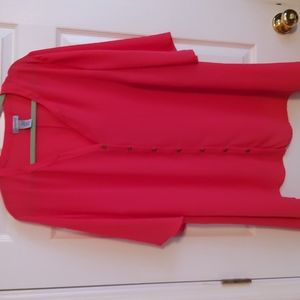 4 for $20. 3x red orange blouse
